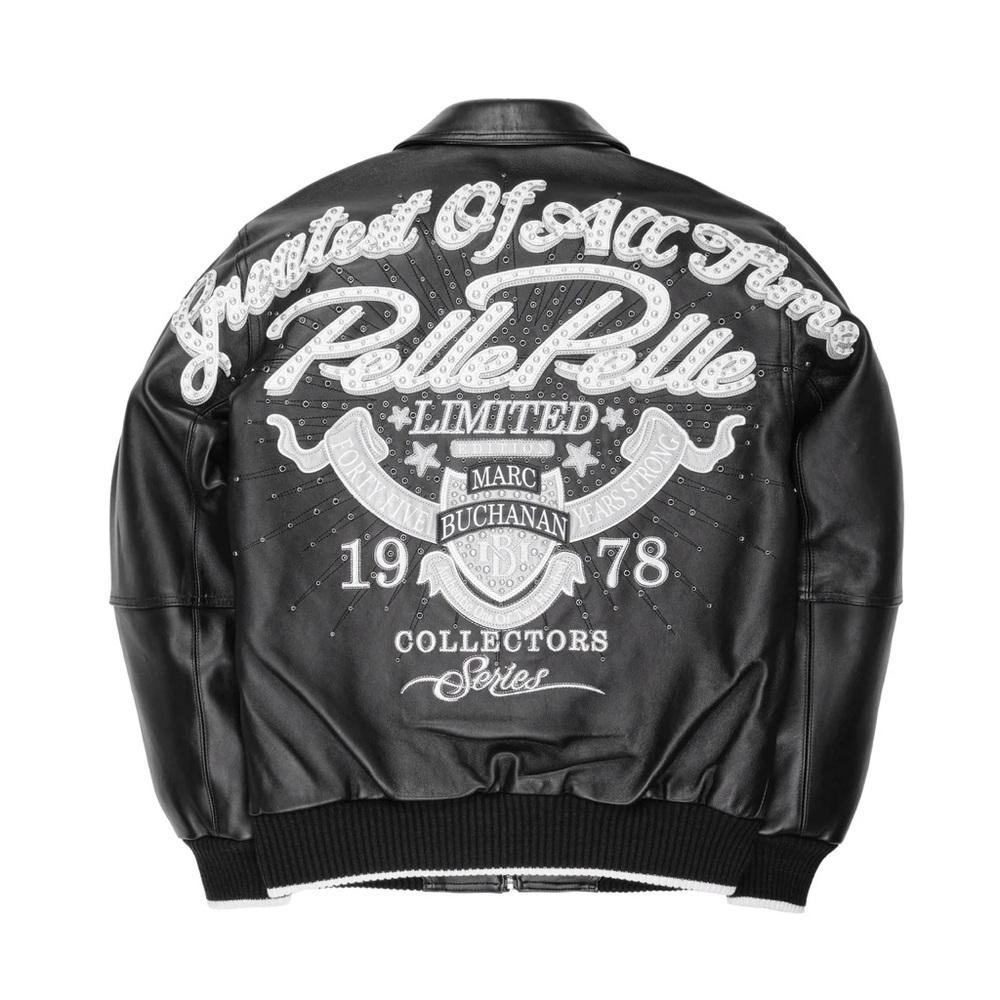 Pelle Pelle Black Leather Jacket XL